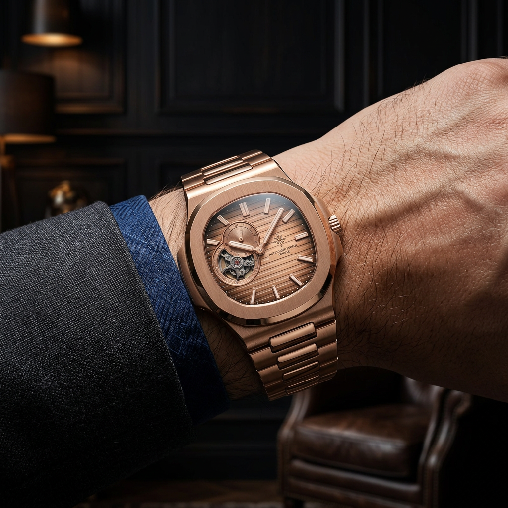 Alexander Ferros Genève — Open Heart — Au poignet