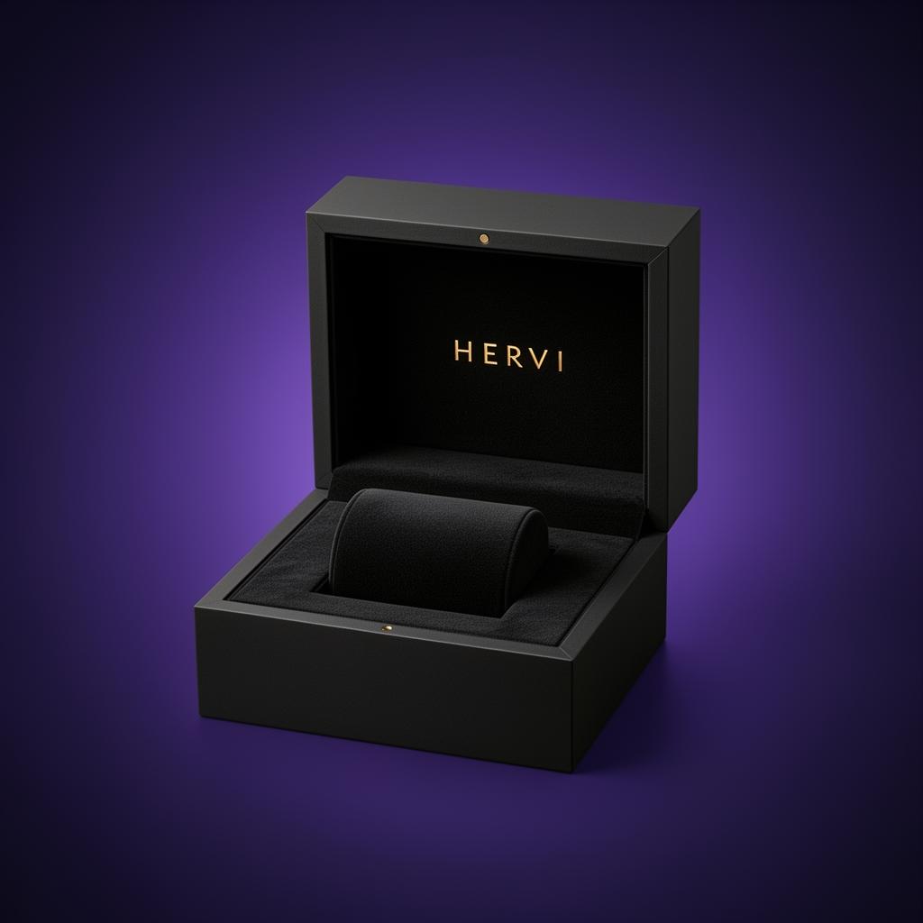Hervi Roulette — Argent & Brun — Le coffret